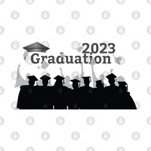 funny 2023 Graduation by Duodesign