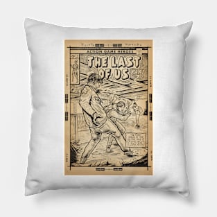 The Last of Us 2 - Jackson fan art comic cover line art Pillow