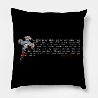 Psalm 27:1-3 Pillow