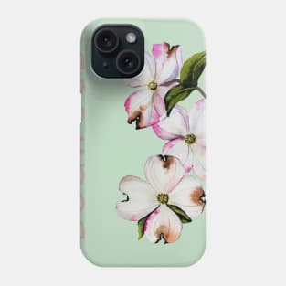 Dogwood tree flowers Phone Case