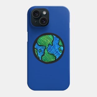 Mother Earth Sketch Phone Case