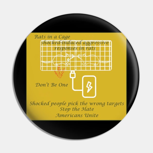 Don't Be a Shocked Rat Experiment Pin by BetterT