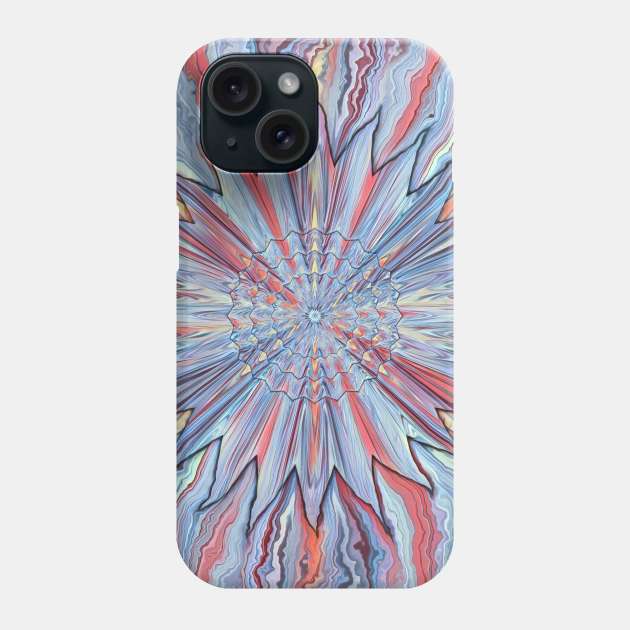 Boho Style Abstract Festive Mandala Pattern Phone Case by TheseTeesPlease