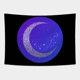 Silver Moon Tapestry