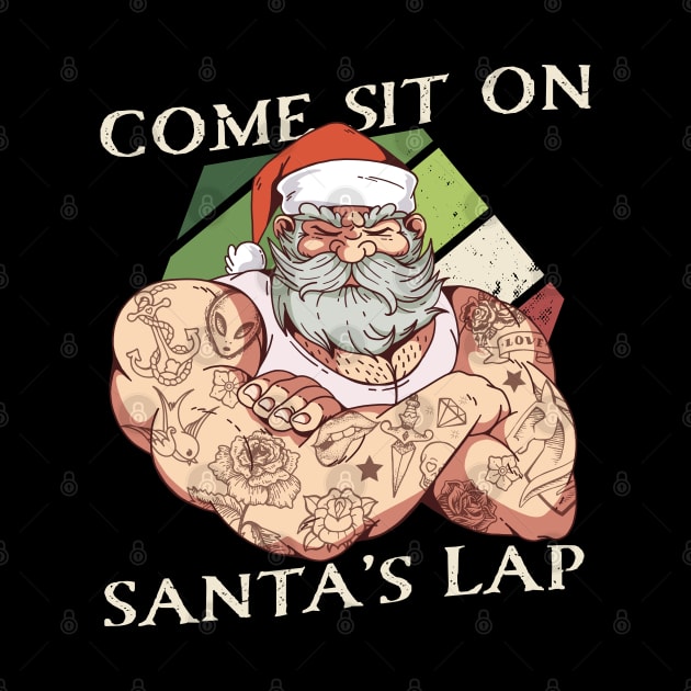 Come sit on Santa's Lap by Emmi Fox Designs
