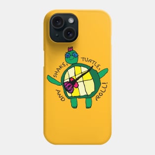 Way Cool Angi - Rock n' Roll Turtle! Phone Case