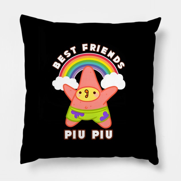 piu piu Pillow by scary store