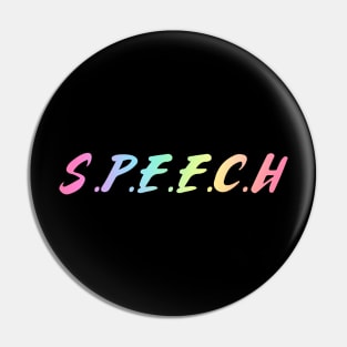 Speech Pin