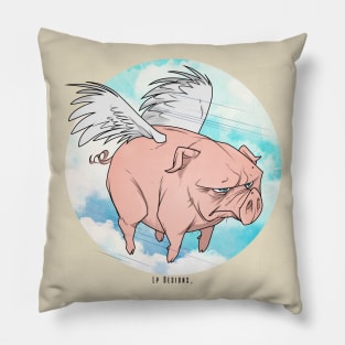 The Flying Pig Pillow