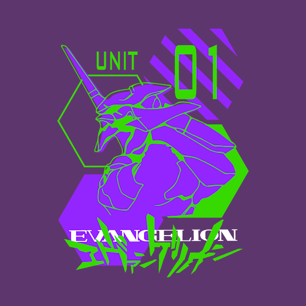 EVANGELION UNIT01 by SAIKO