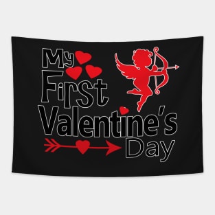 Baby Valentine Gifts - First Valentine Tapestry