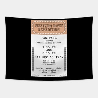 Western River Expedition Fastpass Tapestry