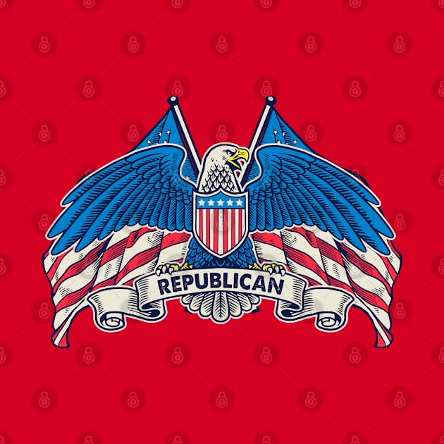 Bald Eagle Republican 2020 by machmigo
