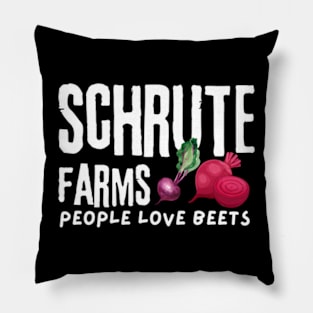 schrute farms  beets lovers Pillow