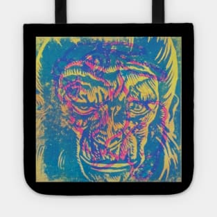 planet of the apes layered abstract print thumper graffiti Tote