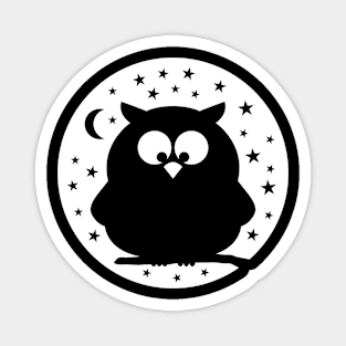 Halloween Owl Magnet