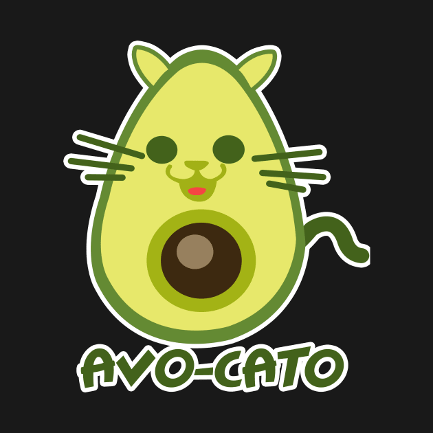 'Avocato Avocado Cat' Awesome Avocados Gift Shirt by ourwackyhome