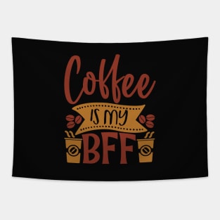 Coffee Is My BFF Tapestry