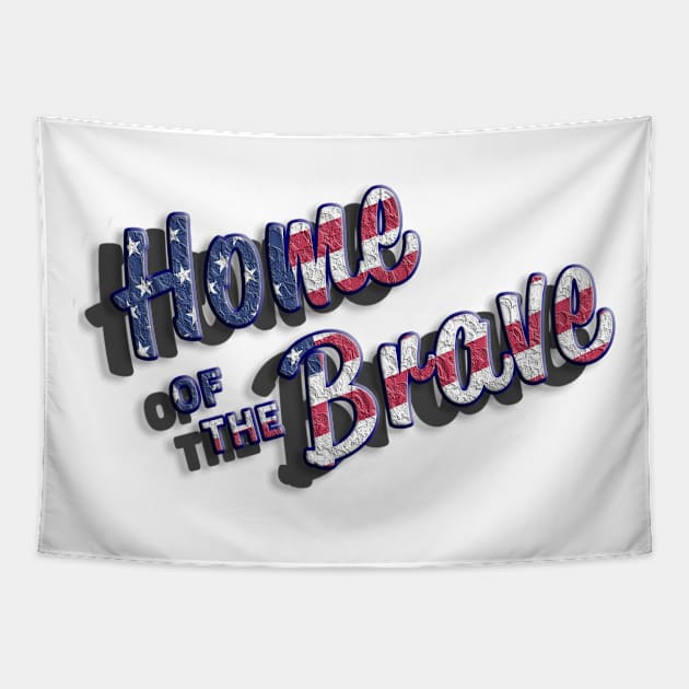 home of the brave Tapestry by momo1978