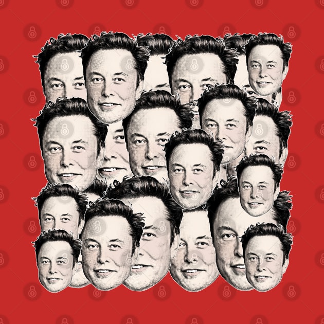 Elon Musk Collage ∆†∆†∆ 90s Style Aesthetic Design by DankFutura