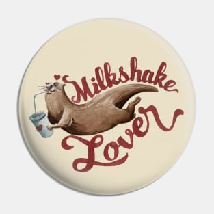 Milkshake Lover Pin