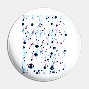 Graphite Bubbles Painting Pin