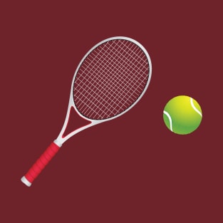 Tennis Ball and Racket T-Shirt