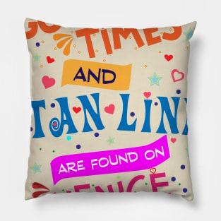 Good Times and Tan Lines on Venice Beach Pillow