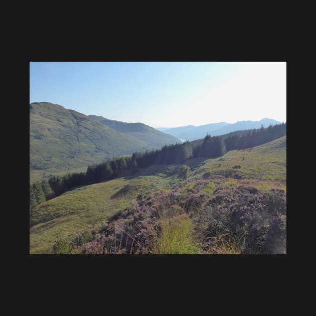 View Towards the Arrochar Alps by BethsdaleArt