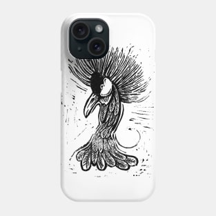 Crowned crane Phone Case