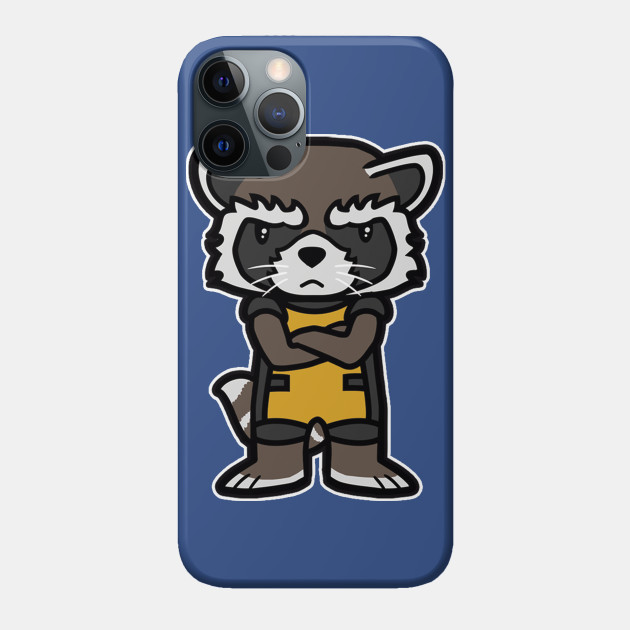 Angry Raccoon - Guardians Of The Galaxy - Phone Case