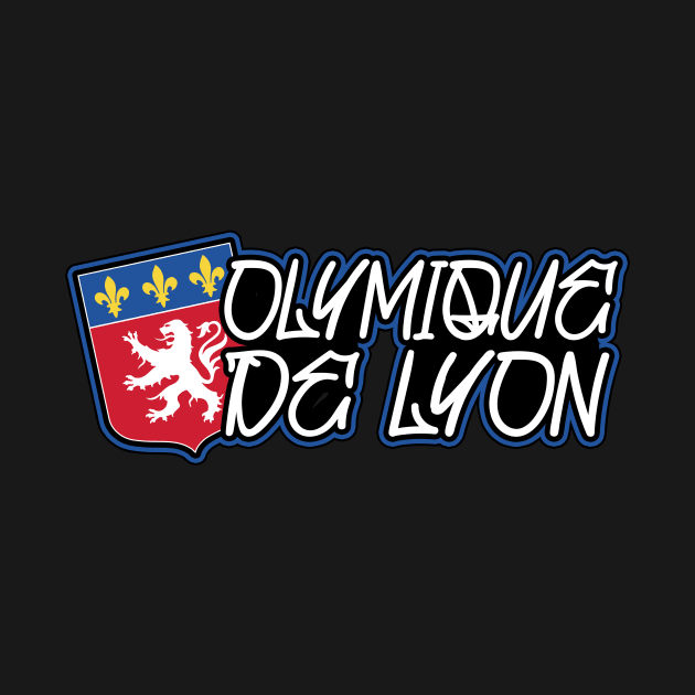 Olympique lyonnais by lounesartdessin