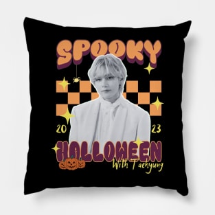 Spooky Halloween With Taehyung BTS Pillow