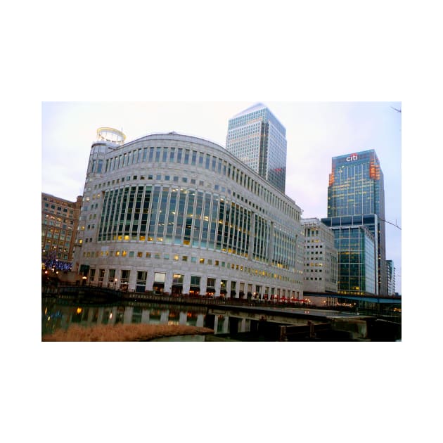 Canary Wharf London Docklands England UK by Andy Evans Photos