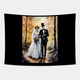 The Happy Couple Tapestry