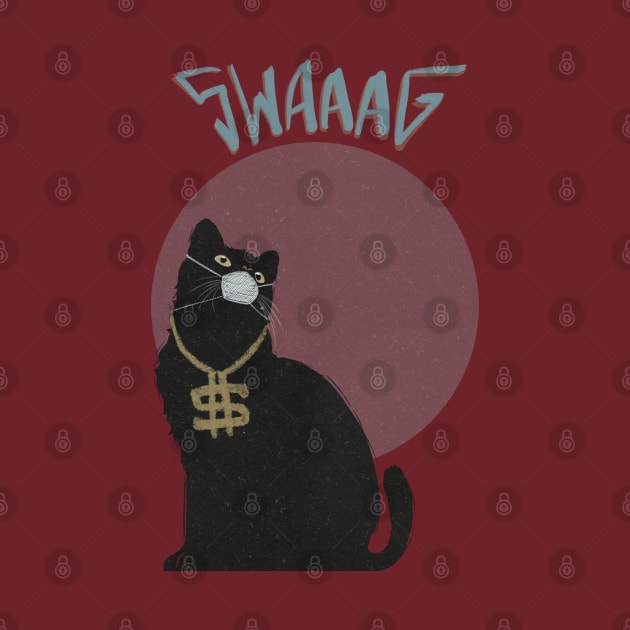 Black cat swag by BAJAJU