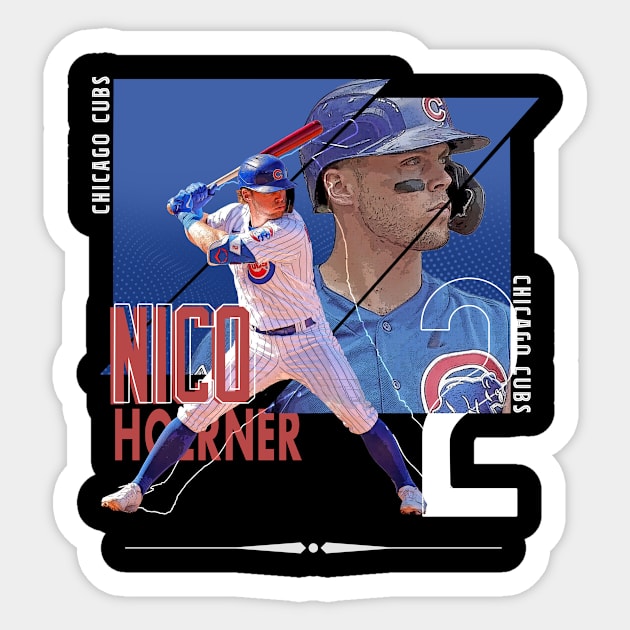 Nico Hoerner baseball Paper Poster Cubs 4