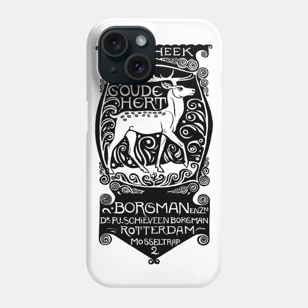 Sign for Golden Deer Apothecary Phone Case by UndiscoveredWonders