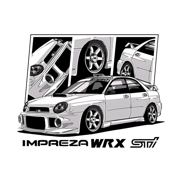 Impreza WRX STI Bugeye, JDM by T-JD