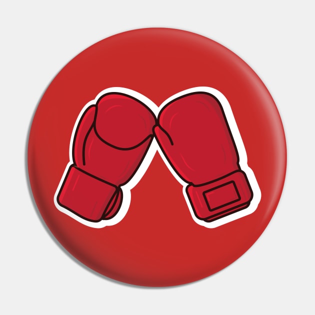 Boxing Sport Gloves Sticker vector illustration. Sport Boxing object icon concept. Boxing gloves front and back view sticker vector design with shadow. Boxer sportswear for punch workout. Pin by AlviStudio