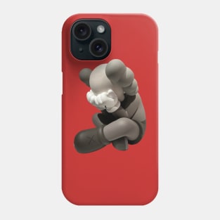 kaws sit doll kaws Phone Case