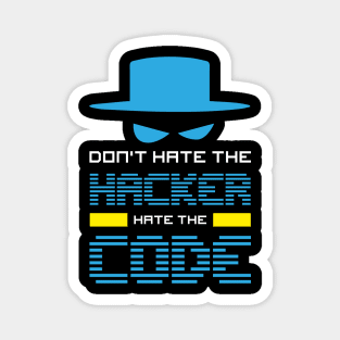 Gift for Computer Geeks and Hackers Funny Hacker Quote Magnet