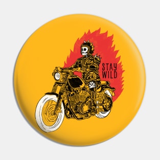 Stay Wild Pin