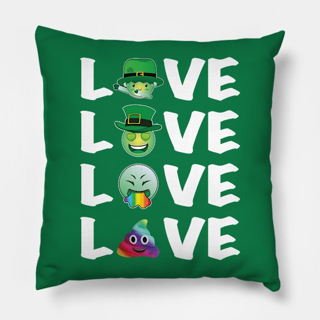 Roll over image to zoom in      St Patrick's Day Shirt Apparel Pillow by JJDezigns