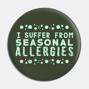 Allergies Pin