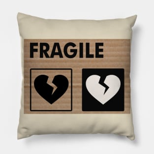 Fragile T-Shirt Pillow