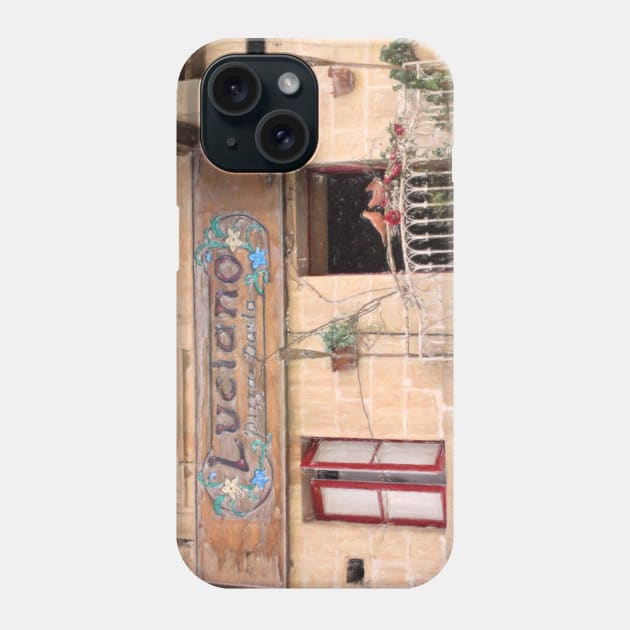 Luciano's Pizza Phone Case by JonDelorme