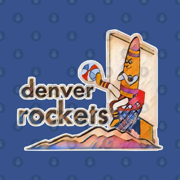 Denver Rockets Basketball by Kitta’s Shop