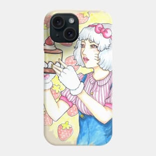 hello! kitty girl Phone Case