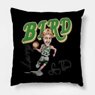 Larry Bird Throwback Pillow